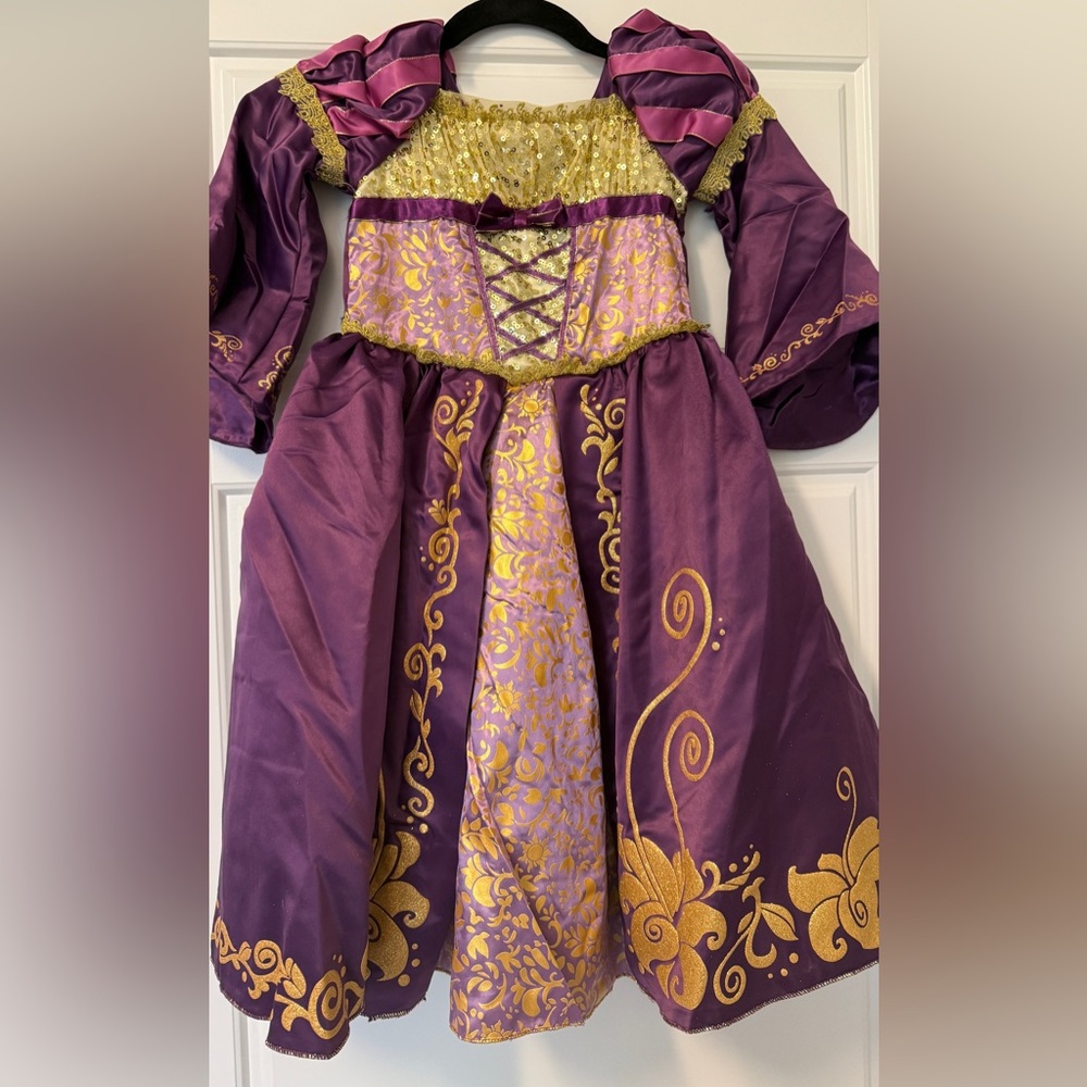 Authentic Disney Rapunzel Dress size 4